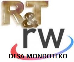 RT RW DESA MONDOTEKO